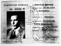 Panufnik's identity card